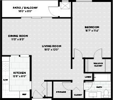 The Elm (1 BD)